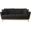 Image de Canapé design scandinave 3 places Hoga