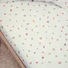 Image de Drap Housse Coton Bio Pour Lit Bébé Gourmandises Gourmandises