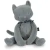 Image de Peluche Chat Méloé 37 Cm Gris