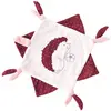 Image de Doudou Plat Hérisson Rose