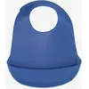 Image de Bavoir Bébé Silicone Souple Bleu
