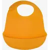 Image de Bavoir Avec Récupérateur En Silicone Jaune