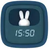 Image de Réveil Et Veilleuse Pour Enfant Billy Clock - Motif Lapin, Face Avant Tissu Navy