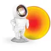 Image de Veilleuse Effet Arc-en-ciel Astrolight - Lampe Led Nomade À Rotation 180° - Mob Rouge