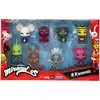 Image de Coffret 8 Mini Figurines Miraculous Kwamis Multicolore