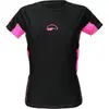 Image de T-shirt femme Altore Monte Cintu 2.0 Noir M MONTE-CINTU-2.0-ULTRA-BLACK / NEON-PINK