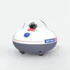 Image de Enceinte Bluetooth Et Humidificateur D'air, Veilleuse Design Vaisseau Spatial, Effets Lumineux Autonomie 4h Multicolore