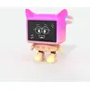 Image de Réveil Musical Et Enceinte Bluetooth - Écran Lcd Expressif Rose