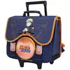 Image de Cartable Trolley Naruto Shippuden Avec 2 Compartiments 41 Cm Bleu / Orange / Noir