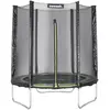 Image de Trampoline Ø180cm Cassiopée Avec Filet De Protection Vert
