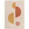 Image de Tapis Shaggy Épais Et Confortable Moon Terracotta