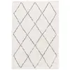 Image de Tapis Shaggy Ethnique Tissé Doux Et Volumineux Nomad Beige Sable