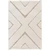 Image de Tapis Design Avec Effet Relief Romy Beige Sable
