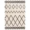 Image de Tapis Shaggy Doux À Poils Longs Oeko-tex Beldi Beige Sable