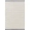 Image de Tapis Doux À Reliefs Aligne Beige Sable