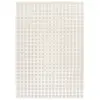 Image de Tapis À Relief Doux Et Élégant Pixel Beige Sable