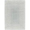 Image de Tapis À Relief Doux Et Élégant Pixel Bleu Glacier