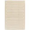 Image de Tapis À Relief En Polyester Recyclé Eolya Beige Sable