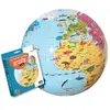 Image de Ballon globe terrestre Caly Merveilles Du Monde (x2) Bleu 42 cm TMMERV