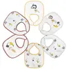 Image de Lot De 6 Bavoirs Blanc