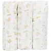 Image de Lot De 3 Langes À Motifs Pour Bébé Beige