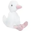 Image de Grande Peluche Oie Toute Douce Blanc