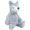 Image de Grande Peluche Toute Douce - Loup Gris