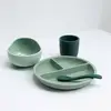 Image de Coffret Repas Silicone 4 Pièces Vert