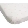 Image de Lot De 2 Draps Housses Pour Berceau Bébé Certifiées Oeko-tex® Standard 100 Rose