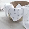 Image de Pack De 6 Langes Bébé Gris