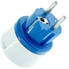 Image de Adaptateur Watt And Co Monde Vers France Bleu Et Blanc
