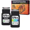 Image de Pack 2 cartouches compatibles CANON PG-575XL/CL-576XL
