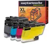 Image de Pack 4 cartouches compatibles BROTHER LC-422XL