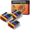 Image de Pack 15 Cartouches compatibles CANON PGI-580 CLI-581 XXL