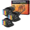 Image de Pack compatible BROTHER LC1240/LC1280, 12 cartouches