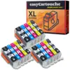 Image de Pack 15 cartouches compatibles CANON PGI-570XL/CLI-571XL