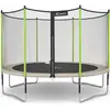 Image de Trampoline Jardin Ø 360?cm + Filet De Sécurité - Jumpi 360 - Taupe/vert Taupe