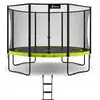 Image de Trampoline De Jardin Ø 360cm + Filet De Sécurité + Échelle - Punchi 360 Vert Vert