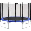 Image de Trampoline Rond Bleu Ø 360cm Avec Filet De Protection Bleu