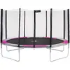 Image de Trampoline Rond Ø 430cm Avec Filet De Sécurité - Ralli 430 Rose