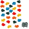 Image de Kangui Lot De 25 Pierres À Grimper D'escalade Pour Structures De Jeux - Fixations Incluses Multi-couleurs