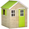 Image de Maison De Jardin Enfant Extérieur - Cabane En Bois Avec Plancher - Toit Étanche Marron