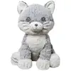 Image de Peluche Géante Chat Moustache - Made In France Gris