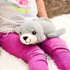 Image de Peluche Bouillotte Otarie Gris