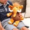Image de Peluche Bouillotte Mammouth Marron