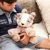 Image de Peluche Bouillotte Chamois Marron
