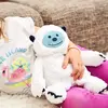 Image de Peluche Bouillotte Yeti Blanc