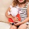 Image de Peluche Bouillotte Peppa Pig Rouge Marron
