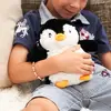 Image de Peluche Bouillotte Pingouin Blanc