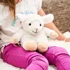 Image de Peluche Bouillotte Mouton Blanc Blanc